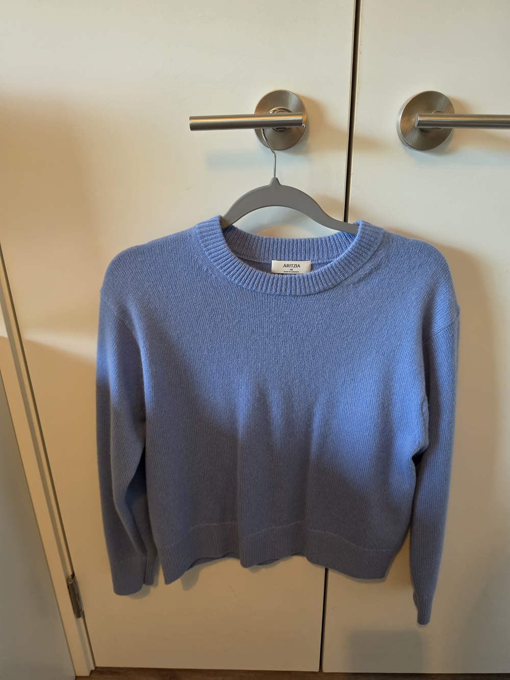Aritzia Blue Crewneck Sweater